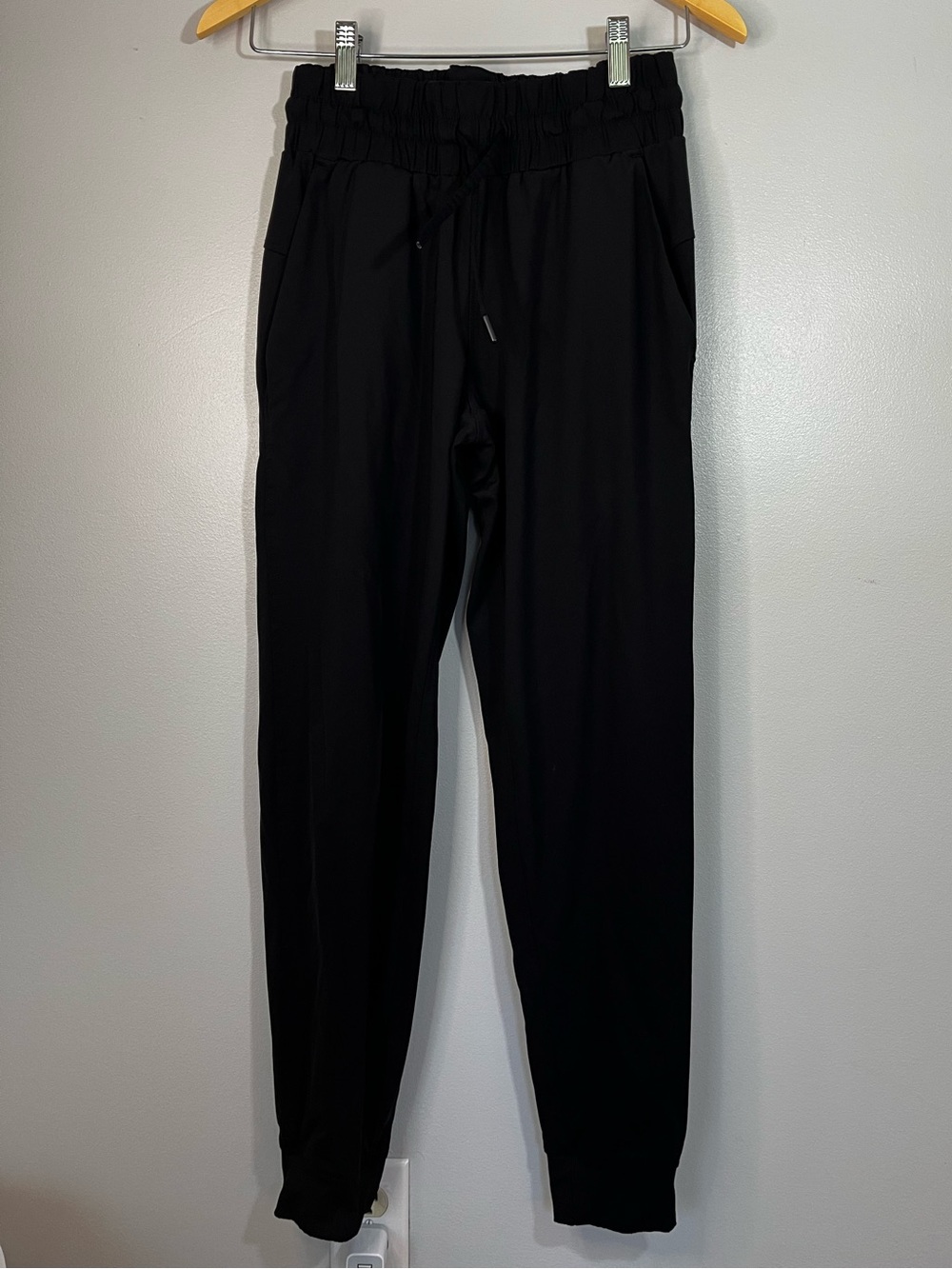 Member’s Mark Black Nylon Joggers Travel Pants Women’s XS